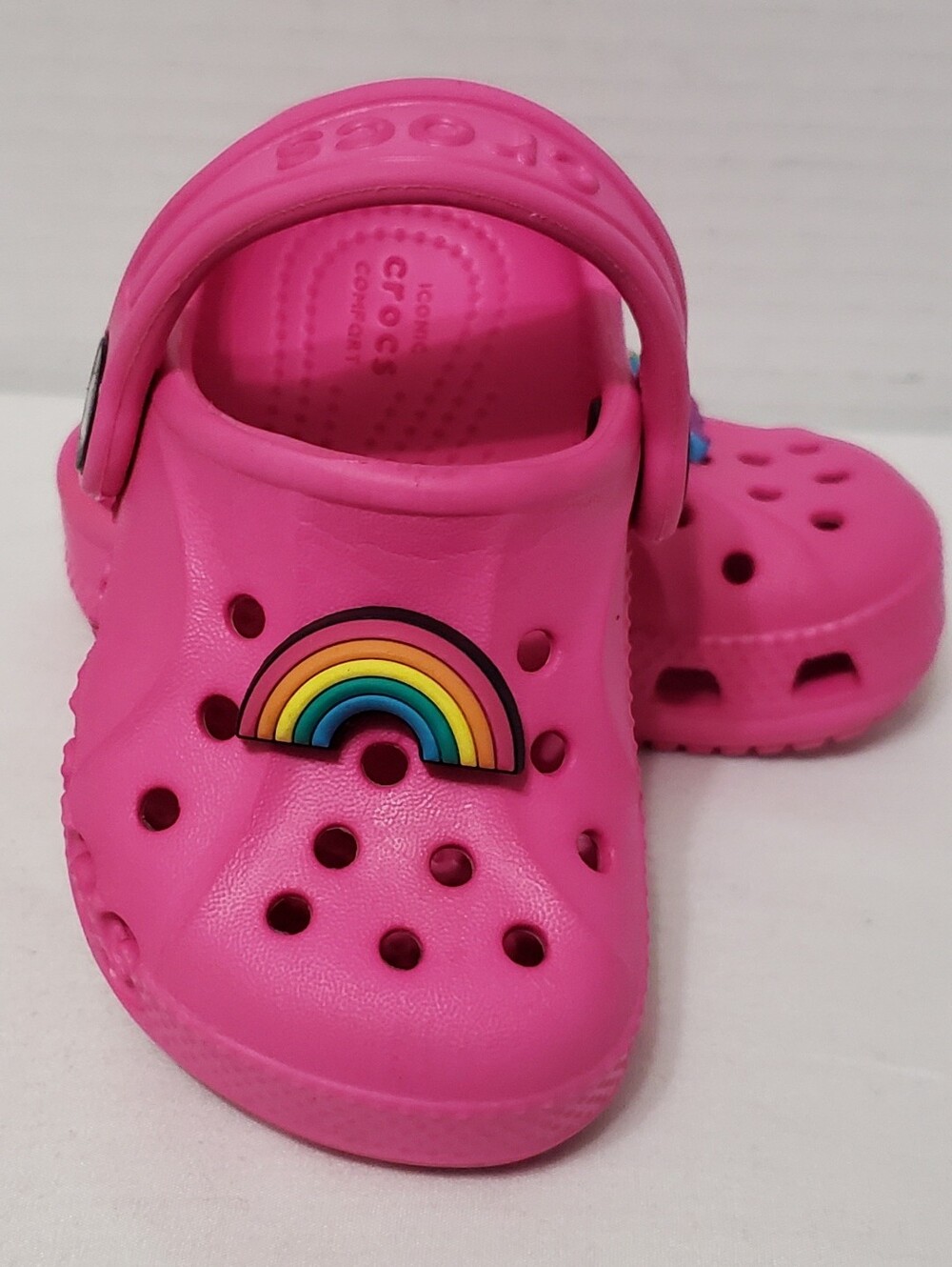 Crocs Kids Pink Clogs Shoes Toddler Size C4